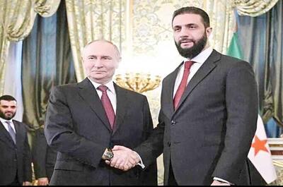  پیام تبریک پوتین به جولانی     به مناسبت سالگرد سقوط اسد!