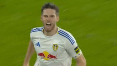 گل دوم لیدز به لیورپول توسط استاچ