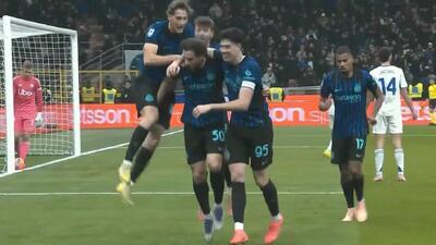 گل چهارم اینتر به کومو توسط آگوستو