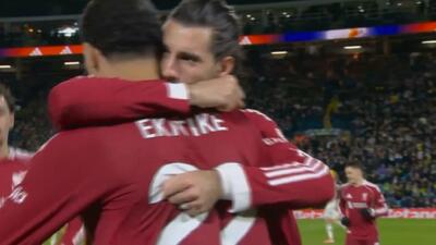 گل اول لیورپول به لیدز توسط اکیتیکه