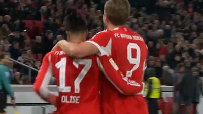 گل پنجم بایرن مونیخ به اشتوتگارت (هری کین)