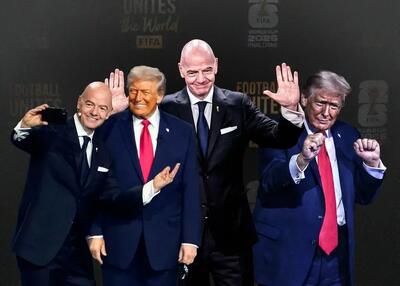 نوازش ترامپ و اینفانتینو نفرت انگیز بود!