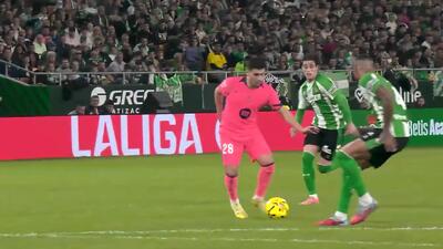 گل سوم بارسلونا به رئال بتیس (بردغجی)