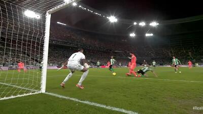 گل اول بارسلونا به رئال بتیس (فران تورس)