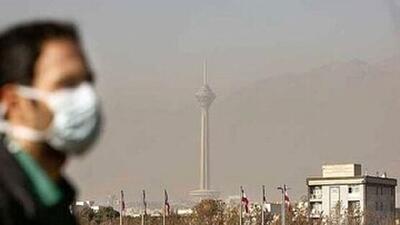 تداوم هوای ناسالم تهران برای گروه‌های حساس