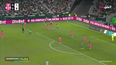 ویدیو: خلاصه بازی بتیس و بارسلونا