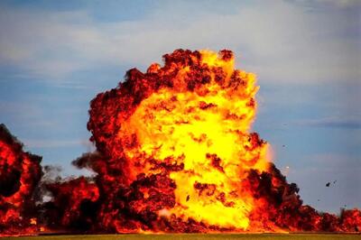 سوختگی 2 نفر بر اثر انفجار خط لوله انتقال گاز