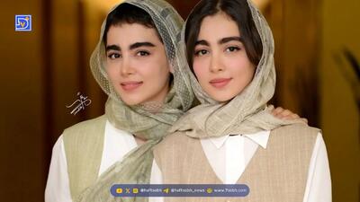  سونیا حسینی بازیگر پایتخت، با استایل پاییزی در کتابخانه