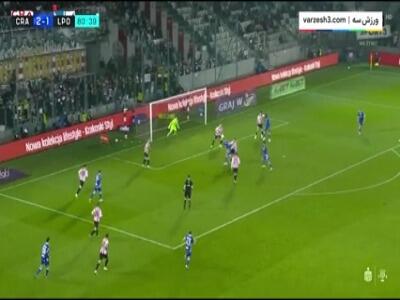 سوپرگل علی قلی زاه در لیگ لهستان مقابل کراکوویا