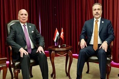  رایزنی وزیر خارجه عراق با هاکان فیدان