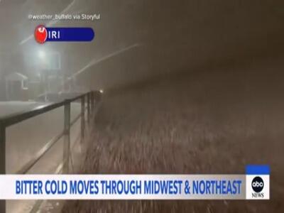 سرما و برف به غرب و شمال شرق آمریکا رسید