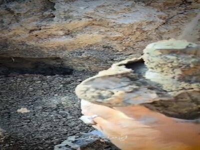 کشف پیکر مطهر شهیدی با قمقمه‌ای پر از آب