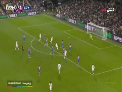گل اول فولام به کریستال پالاس توسط هری ویلسون