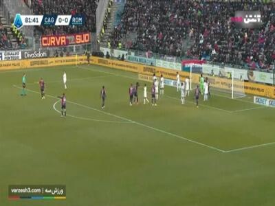 گل اول کالیاری به آاس رم