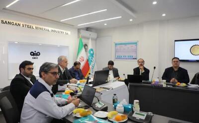  بازدید اعضای هیات مدیره ملی زمین و مسکن از فولاد سنگان