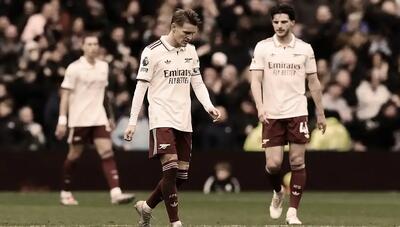 سیلی محکم استون‌ویلا به آرسنال؛ کابوس «اونای امری» رؤیای قهرمانی توپچی‌ها را به خطر انداخت