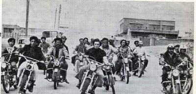  ۵۰ سال پیش؛ بهترین موتورسواران تهران را ببینید! (عکس)