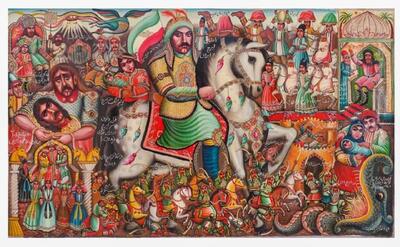 از فرنگ‌برگشته‌ای که نقاشی قهوه‌خانه‌ای را نجات داد! (+عکس)