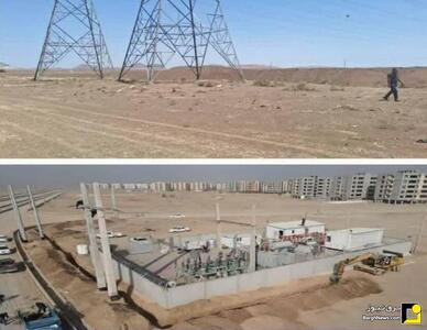  بهره‌برداری از پست سیار ۶۳/۲۰ کیلوولت در نهضت ملی مسکن قم