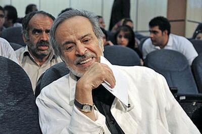 ایرج قادری در ۷۵ سالگی کنار مسعود ده‌نمکی