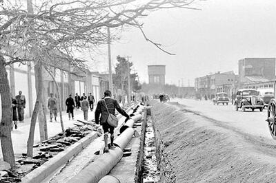 آب لوله‌کشی کِی به تهران آمد؟