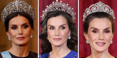 اصیل‌ترین تاج‌های ملکه لتیزیا که تکه‌ای از تاریخ هستند - چی بپوشم