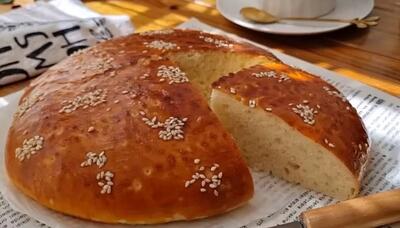  طرز تهیه نان شیرمال بدون تخم مرغ، راحت و خوشمزه !