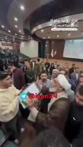  درگیری لفظی پورمحمدی با دانشجویان؛ فرافکنی نکنید!+ فیلم