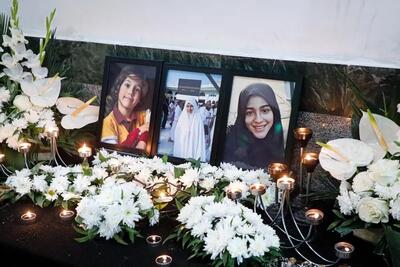 تصاویر؛ مراسم ترحیم همسر و فرزندان معاون رئیس‌جمهور