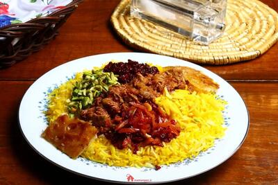  قیمه نثار قزوین؛ غذای مجلسی با شکوهی از عطر و رنگ+ مواد اولیه و طرزتهیه