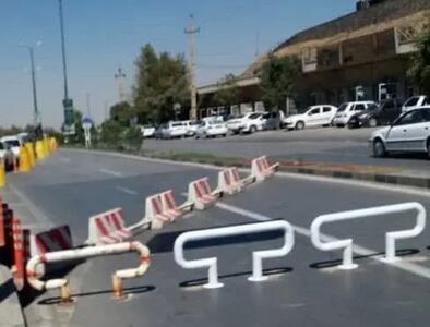 پل میدان بار همدان برای انجام عملیات فنی مسدود شد