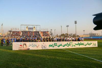 استقلال-ملوان در ورزشگاه شهدای شهر قدس