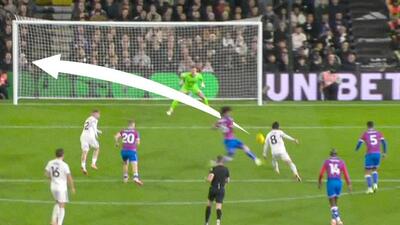 گل اول فولام به کریستال پالاس (سوپرگل هری ویلسون)