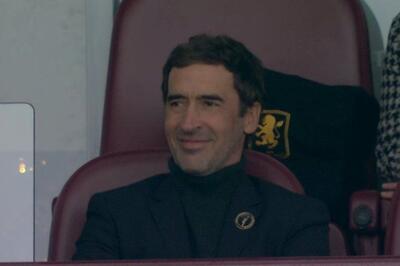 اسطوره رئال مادرید تماشاگر ویژه بازی آرسنال و استون ویلا