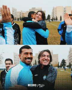 آشتی‌کنان ساپینتو و رضاییان + عکس