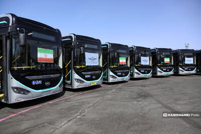 مدیریت ششم شهری چه تعداد اتوبوس تحویل گرفت؟
