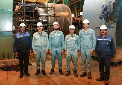  تراشکاری موفقیت‌آمیز کلکتور آرمیچر 60 تنی در کارگاه برق تعمیرگاه مرکزی