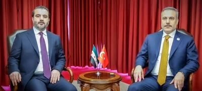  دیدار فیدان و الشیبانی در دوحه