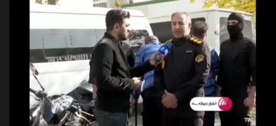 زورگیری با قمه در غرب تهران؛ متهمان با شلیک پلیس متوقف شدند+ فیلم