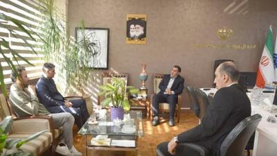 دیدار مدیرعامل باشگاه پرسپولیس با مدیرکل ورزش و جوانان تهران