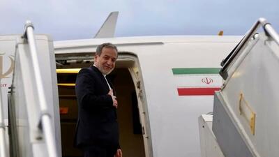 عراقچی تهران را به مقصد باکو ترک کرد