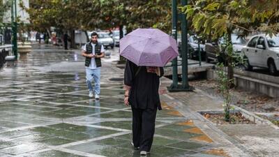  اولین هفته پربارش در خشک‌ترین پاییز