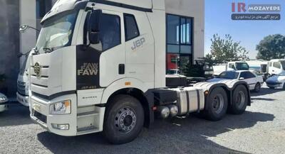 حراج 3 دستگاه کشنده های زیر قیمت (شرکت سیمان) شامل : کامیون کشنده فائو  ، کشنده ام پاور 1402