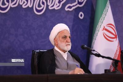 رئیس قوه قضاییه، زنجان را به مقصد تهران ترک کرد