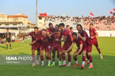 هفته چهاردهم لیگ یک فوتبال ایران؛ نساجی مازندران - نفت‌وگاز گچساران
