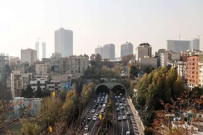 کیفیت هوای تهران در وضعیت ناسالم قرار گرفت