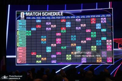 تاریخ و ساعت بازی های جام جهانی 2026
