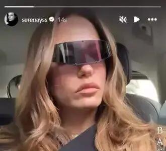 جنجال بازیگر مشهور با عینک عجیب