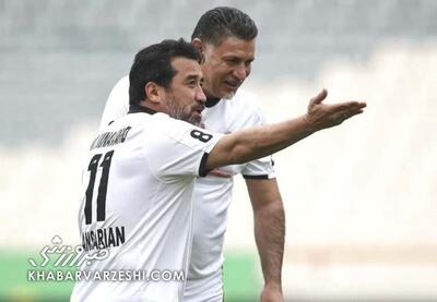 ویدیو| علی دایی برنده دوئل شخصیت با خداداد عزیزی