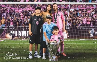 ویدیو| گل کوچیک مسی با پسران/ ابرستاره آرژانتینی فراتر از ستاره بودن در نقش پدری مهربان